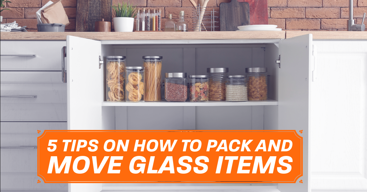 5 Tips on How to Pack and Move Glass Items 
