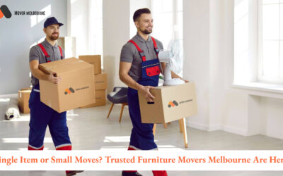 Single Item or Small Moves? Trusted Furniture Movers Melbourne Are Here