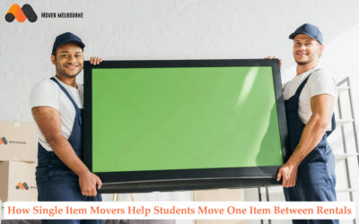 How Single Item Movers Help Students Move One Item Between Rentals